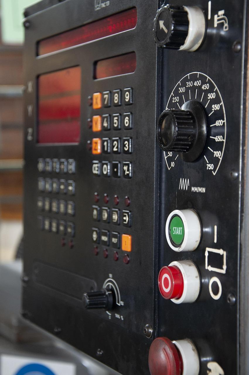 CNC Machine Control Panel 