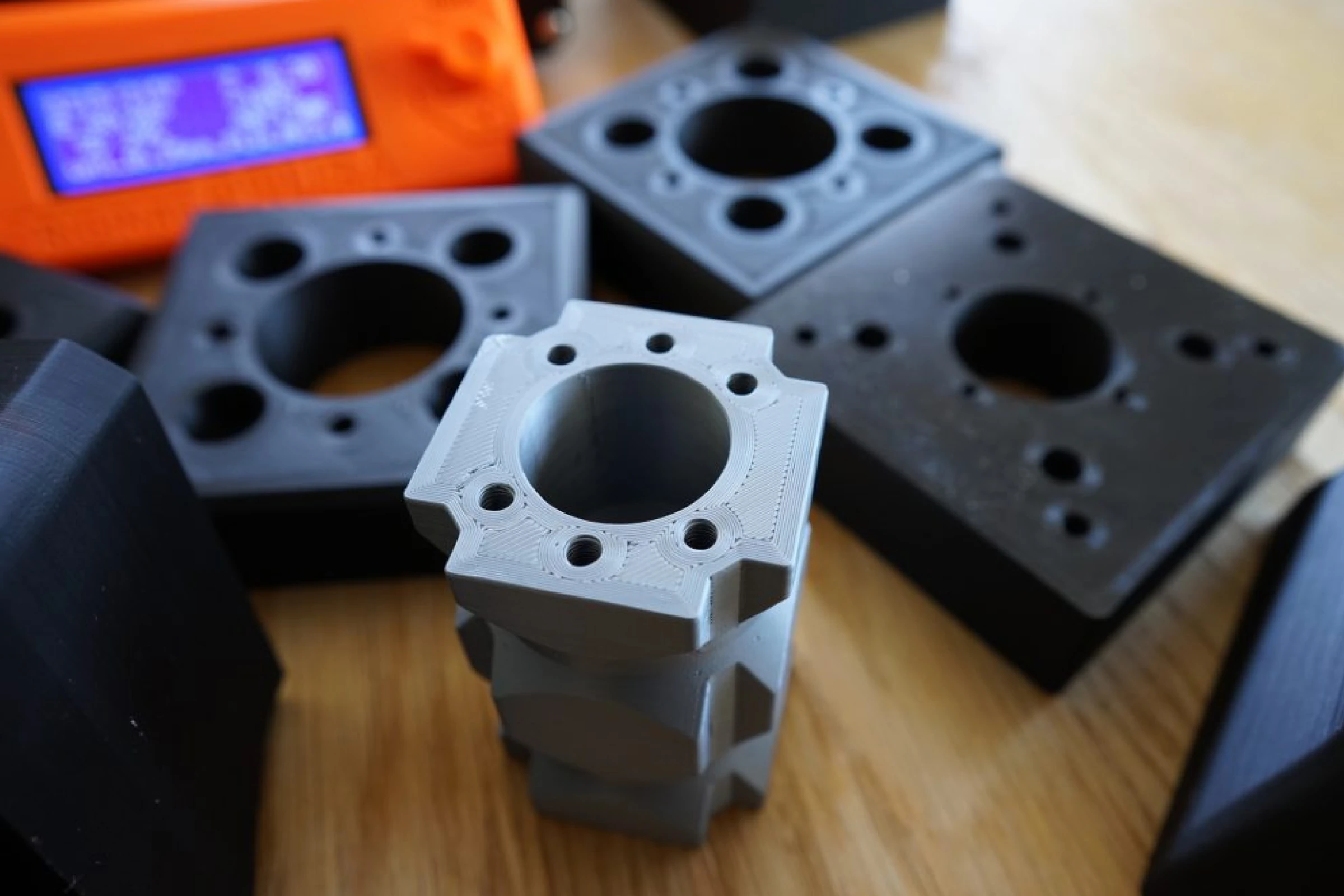 finishing options dlp 3d printing inlay nut