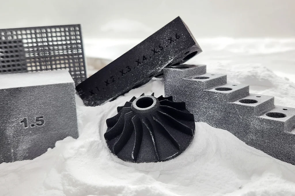 high performance nylon parts sls 3d printing