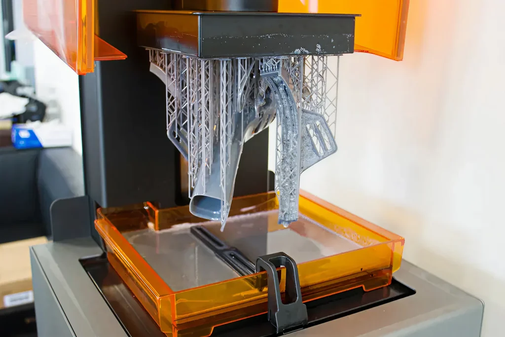high precision sla 3d printing smooth detailed parts