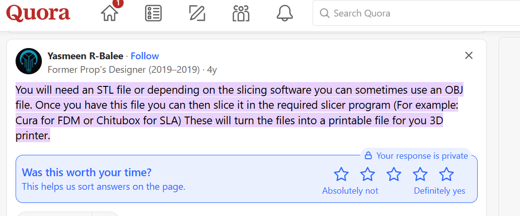 3D printing files type review