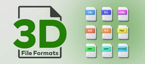 3D printing files types
